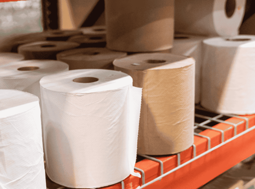 paper towels and dispensers