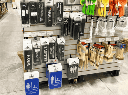 safety signage for restaurants