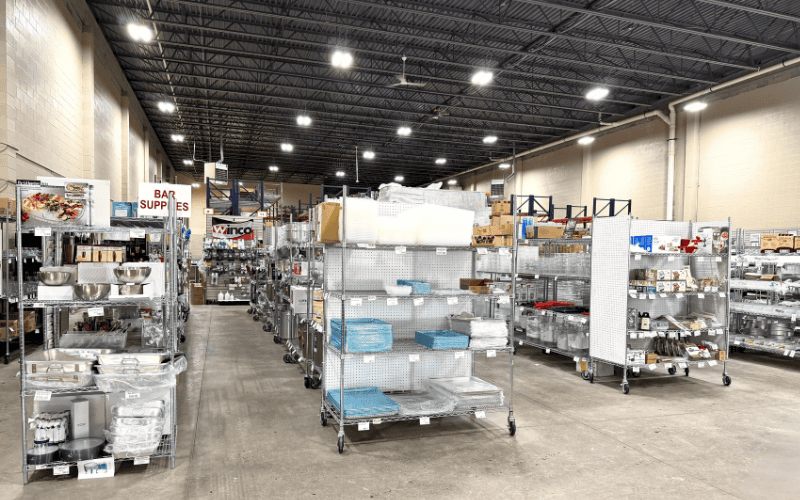 hrs retail restaurant supply store